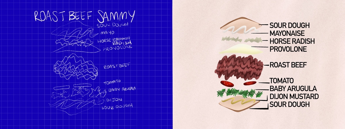 Roast Beef Sammy by Tomy Pinto
