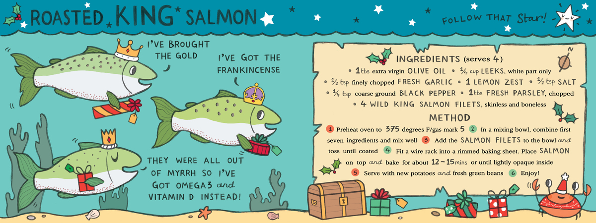 King Salmon by Sarah-Anne Fielding