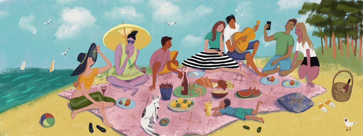 Let’s have a picnic!! by Juliana Oakley