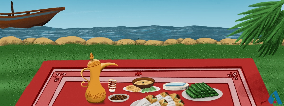 A picnic by the Arabian gulf by AymanAjbr