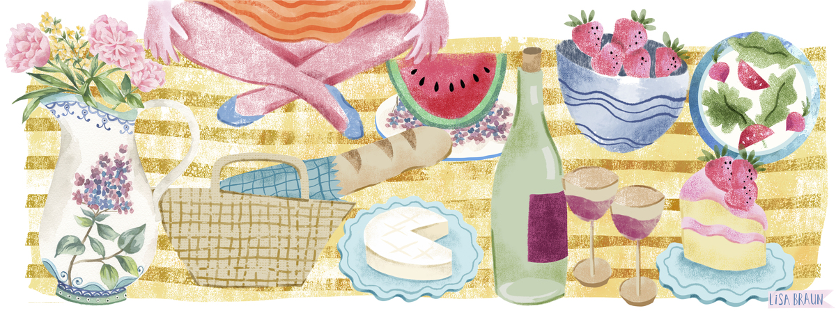 Lisa Braun Picnic by Lisa Powell Braun