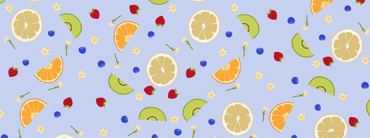 Summer Season fruit by Naomi Angert
