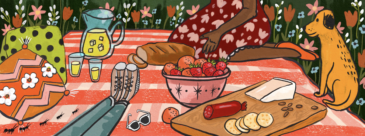 Summer Evening Picnic by BrennaD