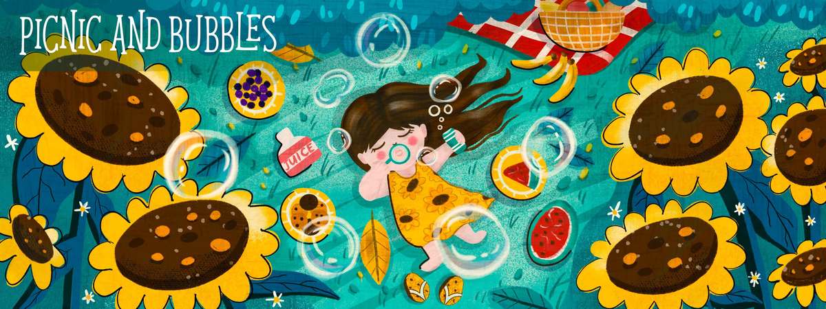 Picnic and Bubbles by Grace Celones Andersson