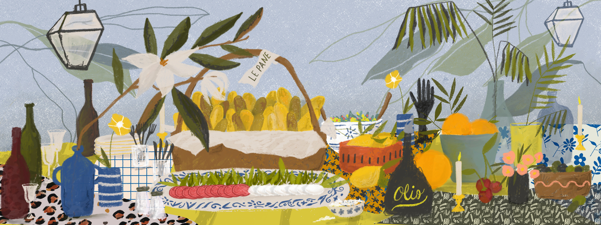 Sicilian Picnic by Kate Capone