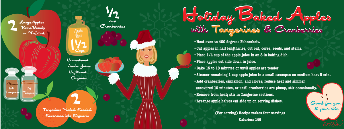Holiday Baked Apples by Tina Cash