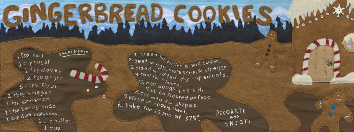 Gingerbread Cookies by Lauren May