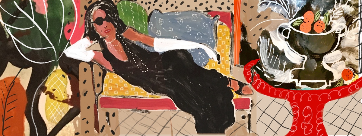 A Pretentiously Pampered Picnic by Jane Pakis