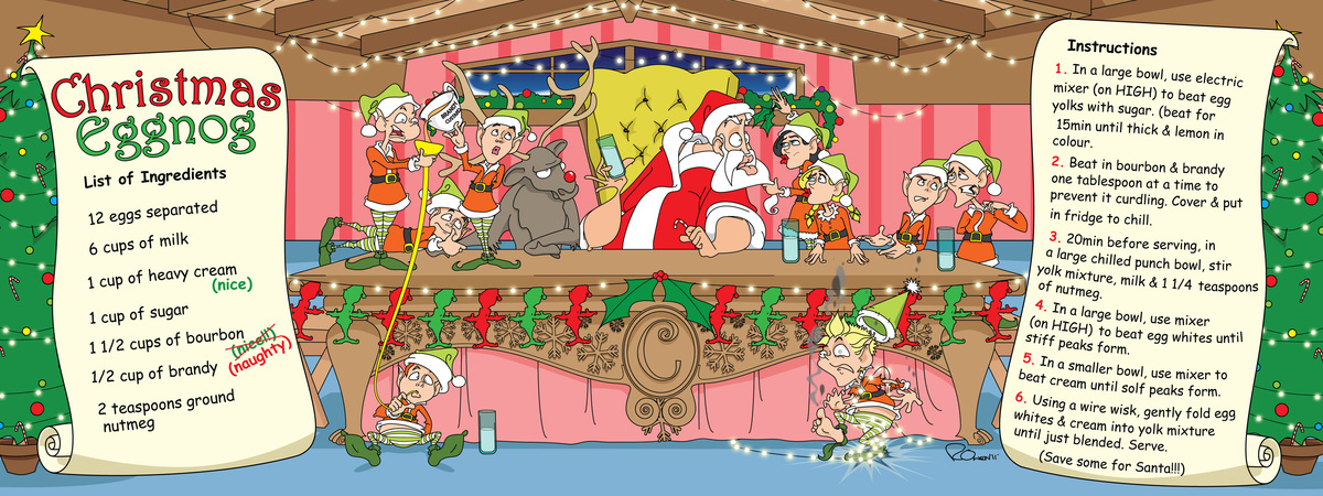 Christmas Eggnog by Rachel Lea Owen