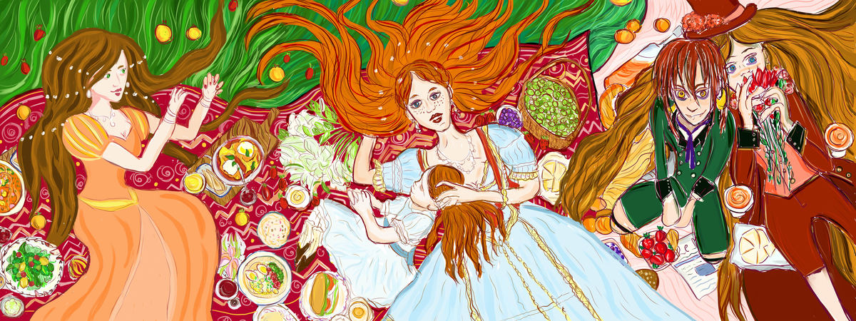 Fairy picnic by Anastasiya Siz