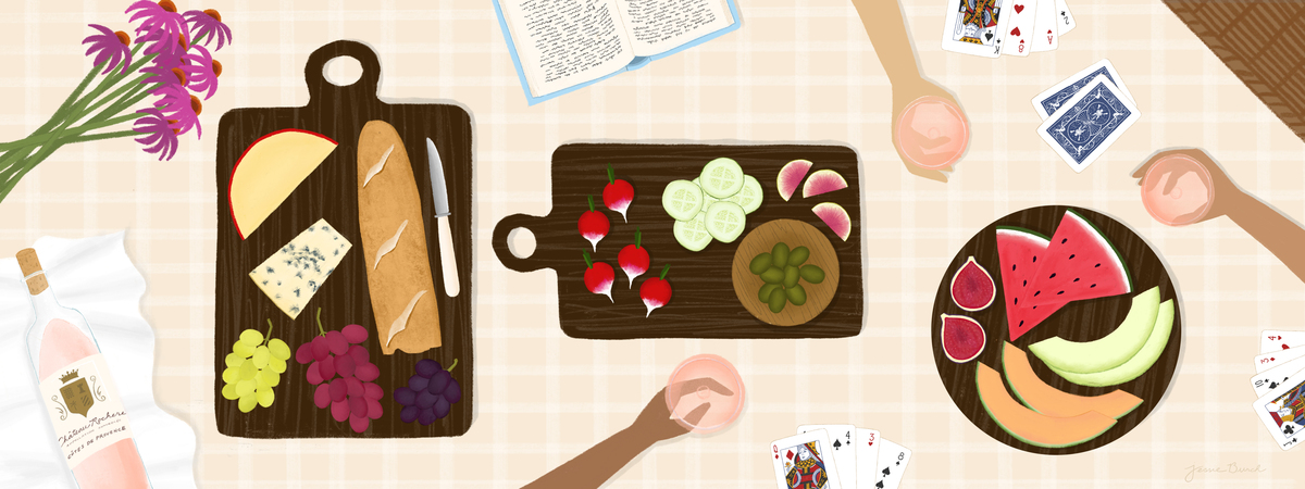 Afternoon Picnic by Jessie Burch
