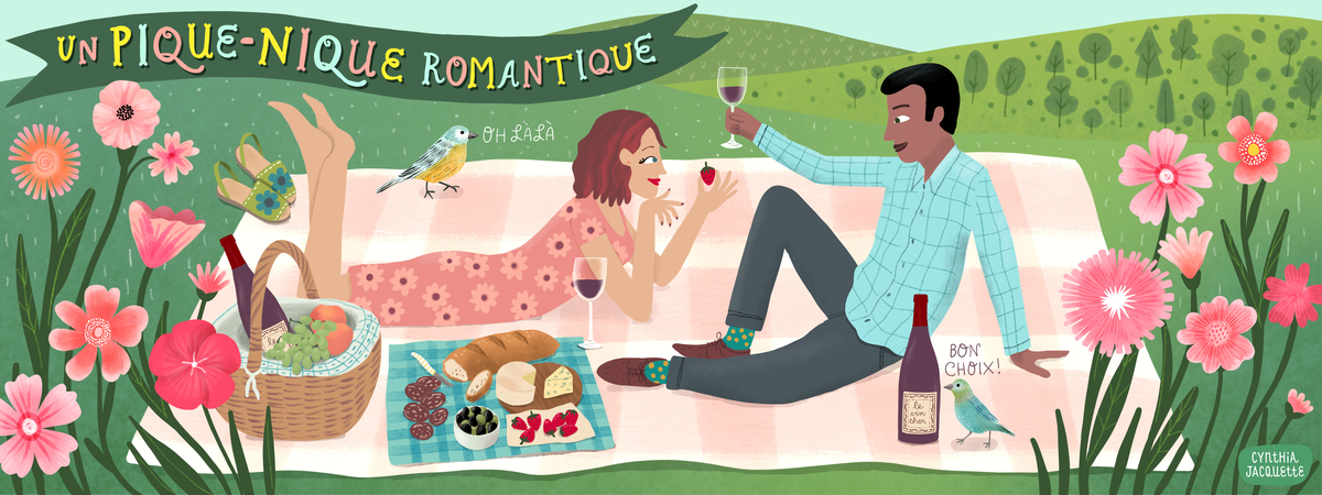 Un Pique-nique Romantique by Cynthia Jacquette