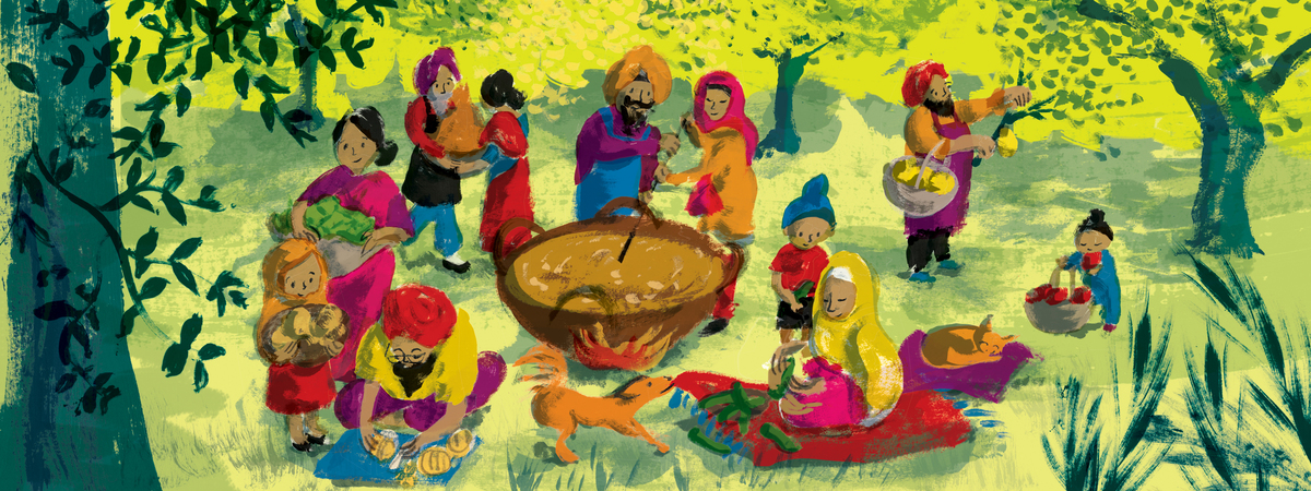 Family Get Together by Sarah Finan Illustration