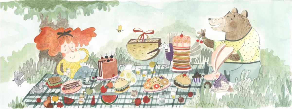 picnic with friends by Narges Fayaz
