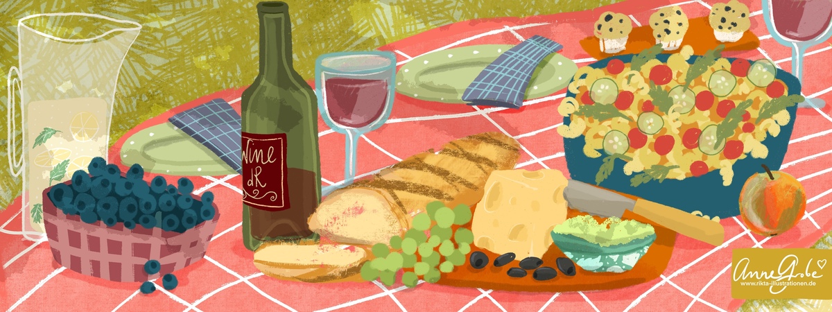 Summer Veggi-Picnic by Anne Rikta Grobe