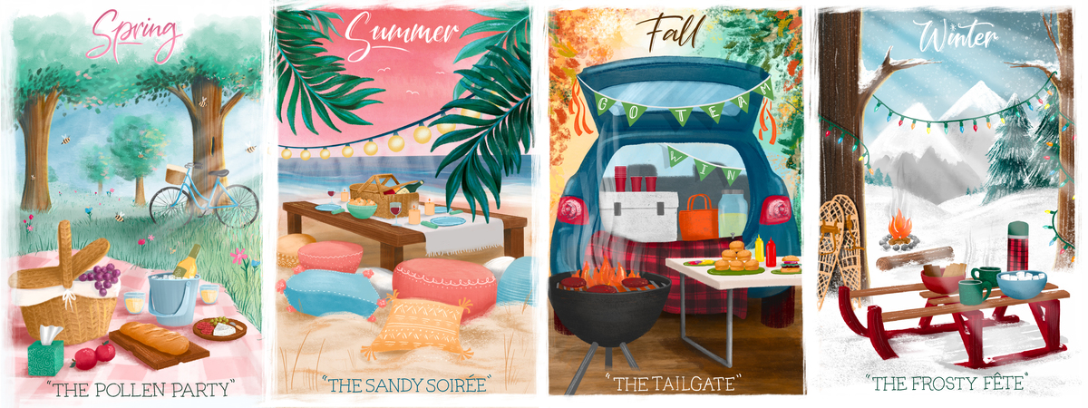 A Picnic for Every Season by Kenzieraposo