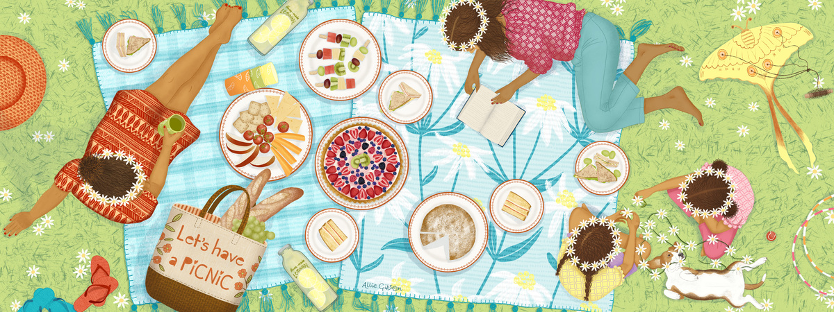 Let's Have A Picnic by Allie Gibson