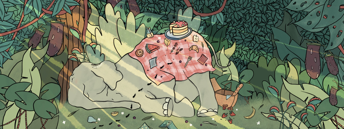 We had a Picnic by Elke van Hassel