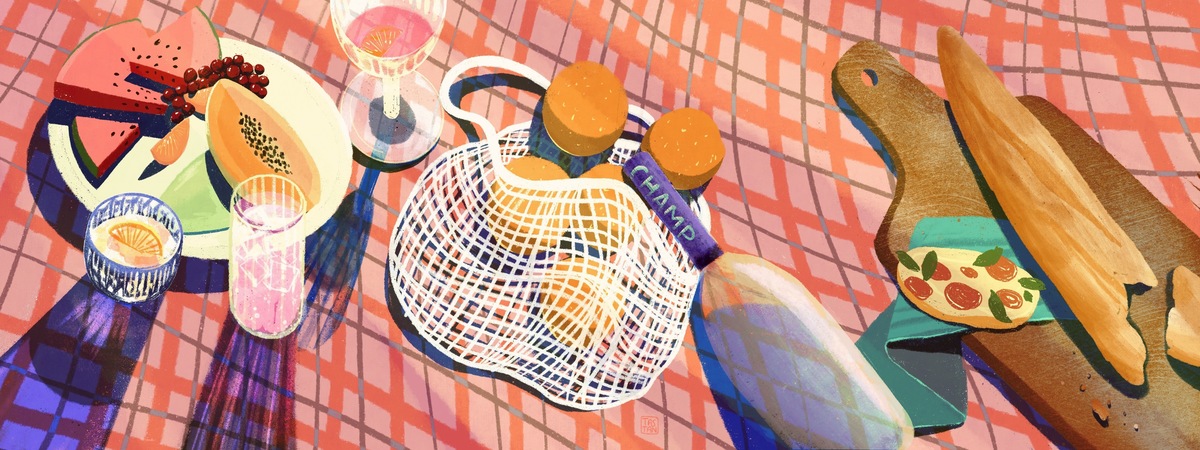 a distorted picnic memory (or a dream) by cansutastan
