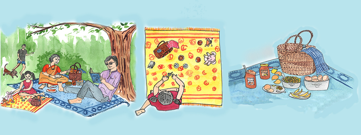 Humble Indian Picnic by Renu Bhagwat