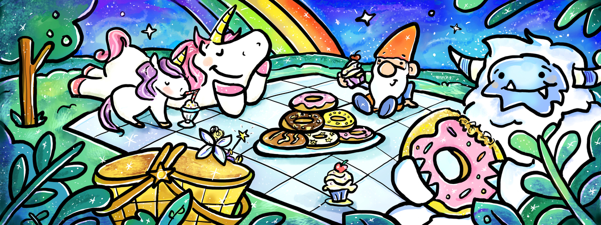 Let's have a magical picnic! by Meg Anger