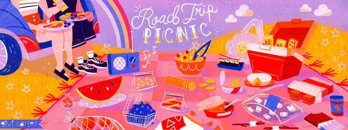 Road Trip Picnic by Givi Carter
