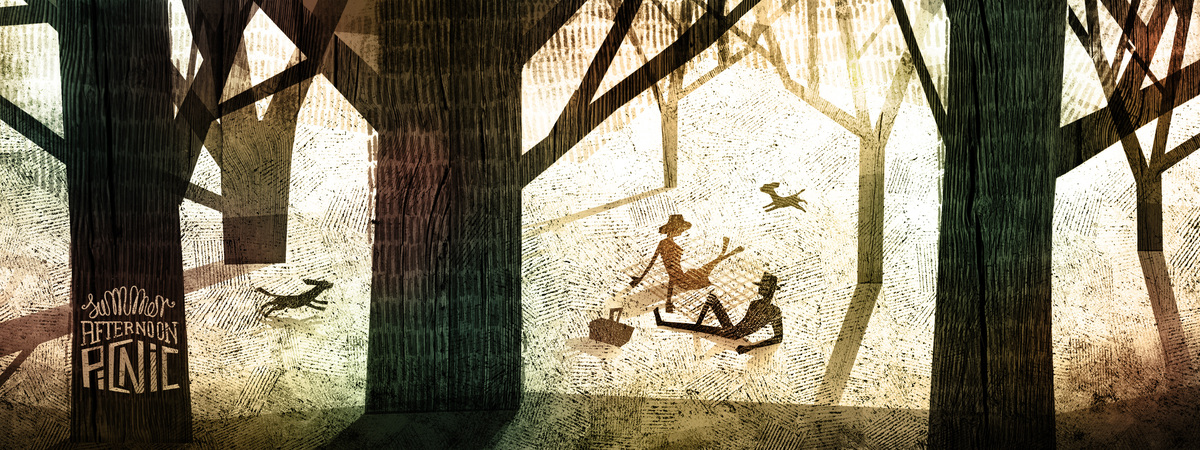 Summer Afternoon Picnic by Małgosia Lewandowska-Zych