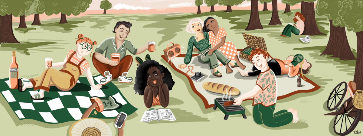 Let’s have a picnic by THE HUNGRY HEART
