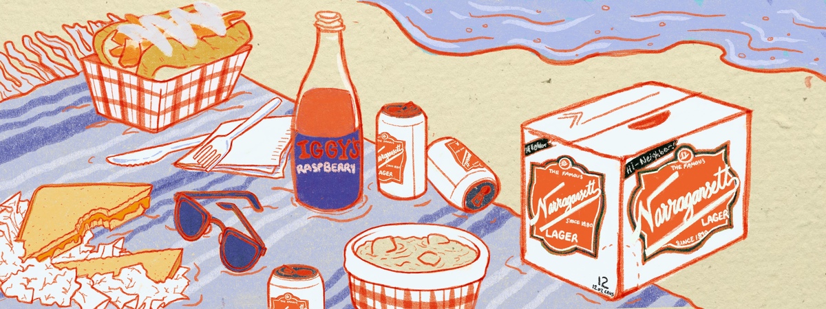 Beach Picnic by Emily Hepler