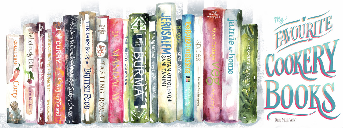 My Favourite Cooker Books by Ohn Mar Win