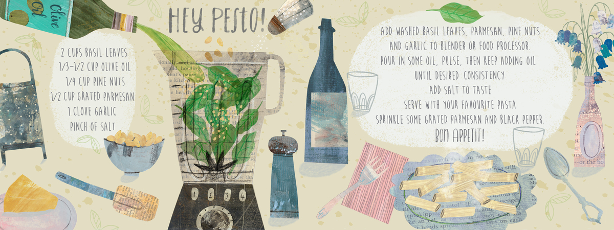 Hey Pesto! by Susan Mitchell