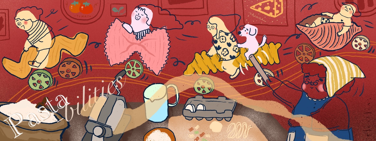Pasta-bilities by Jessie Woodz