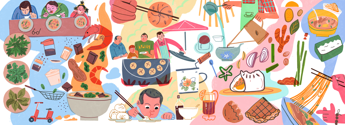 Chinese Breakfast by jialeidraws