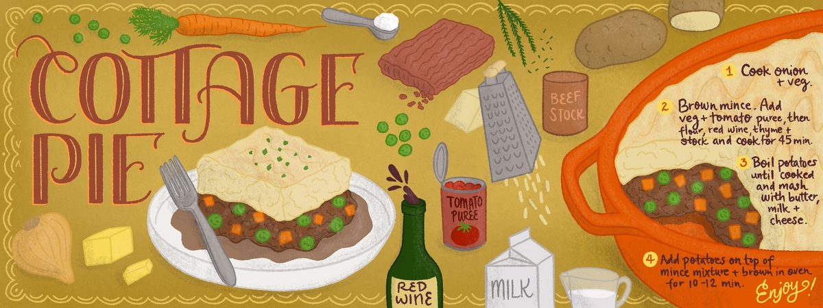 Cottage Pie for Comfort by Jennifer Hines