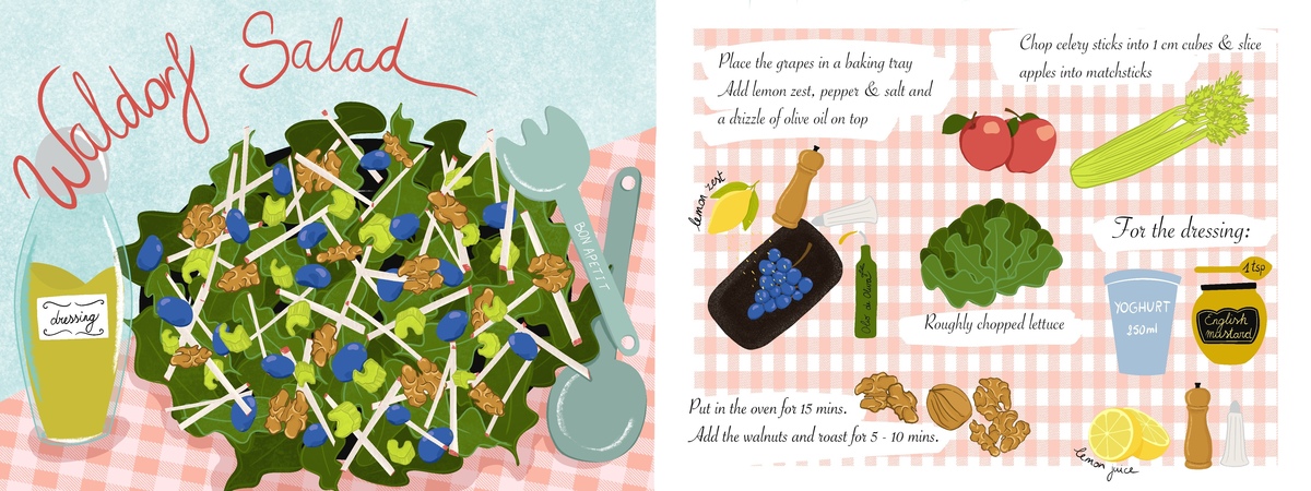 Waldorf Salad by Noura Mokhtar