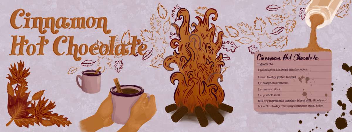 Cinnamon Hot Chocolate by Casey Brand
