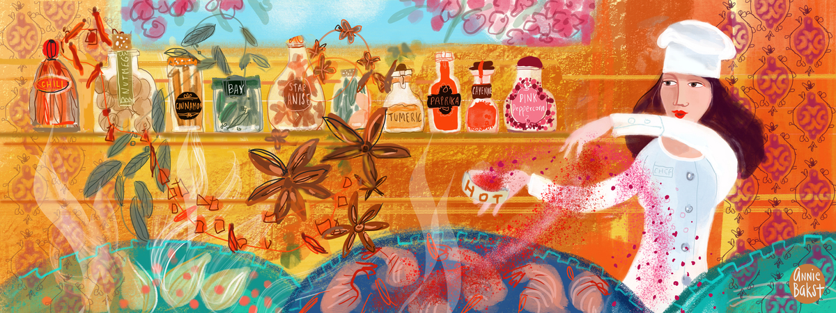Spice it Up! by Annie Bakst