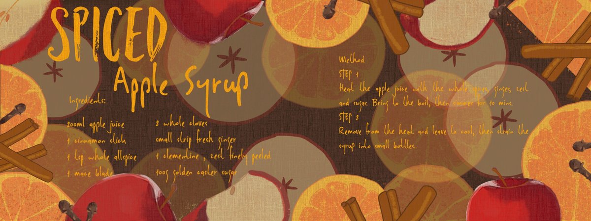 Spiced Apple Syrup by Art by Ashlesha