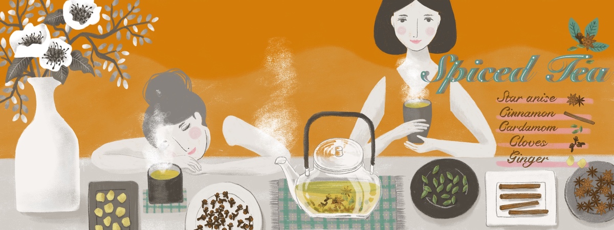 Spiced Tea by Mayumi Sasage