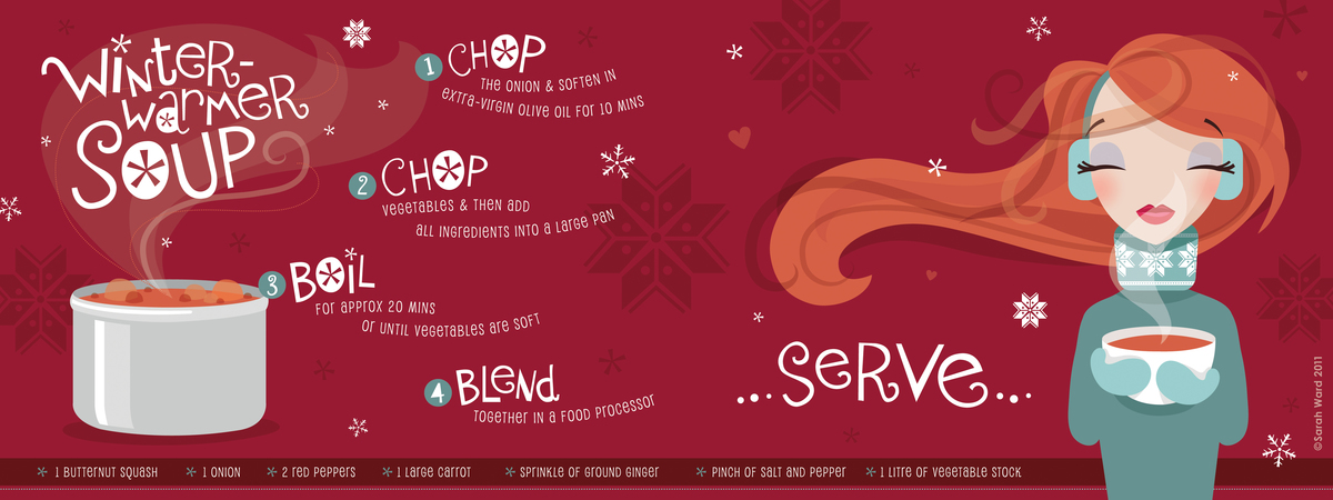 Winter Warmer Soup by Sarah Ward Tdac gingerbred soup