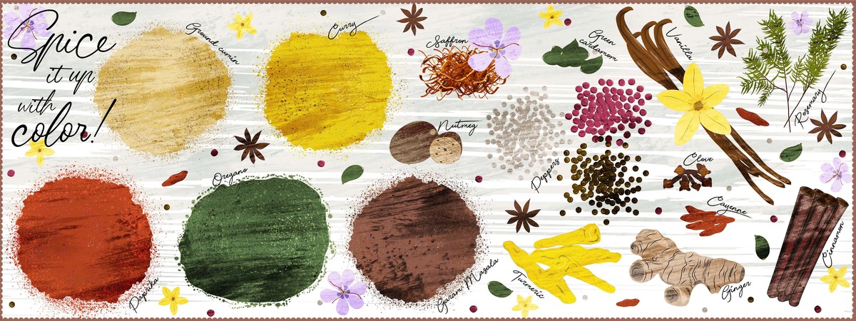 Spice it up with color! by MarJeanmaire
