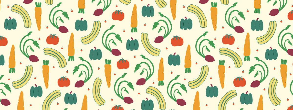 Autumn Root Veggies Pattern by MagerMade