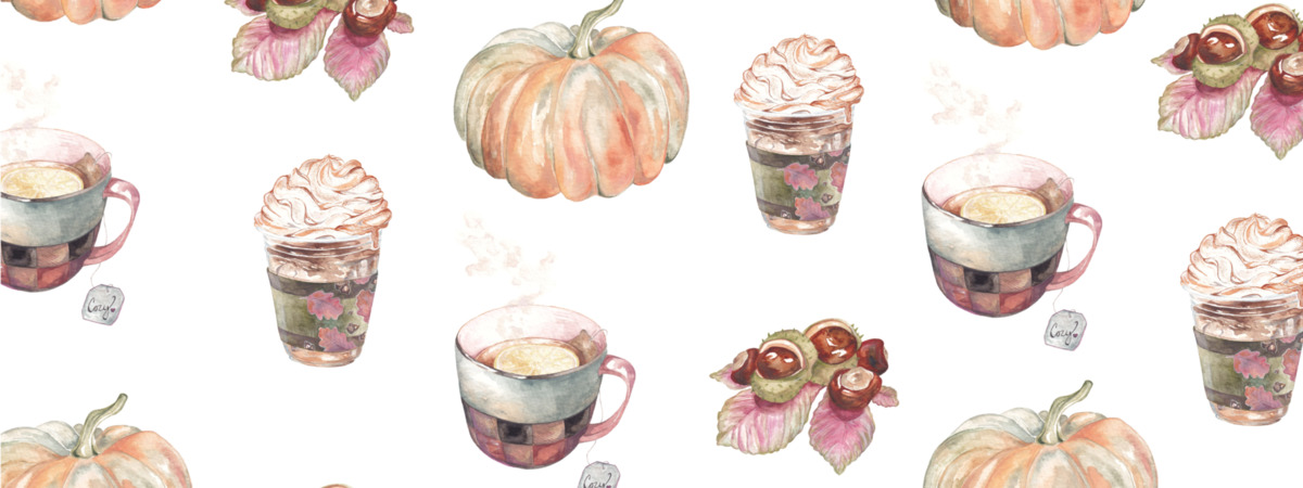 Fall Favorites Pattern by Harmony Hardin Illustration