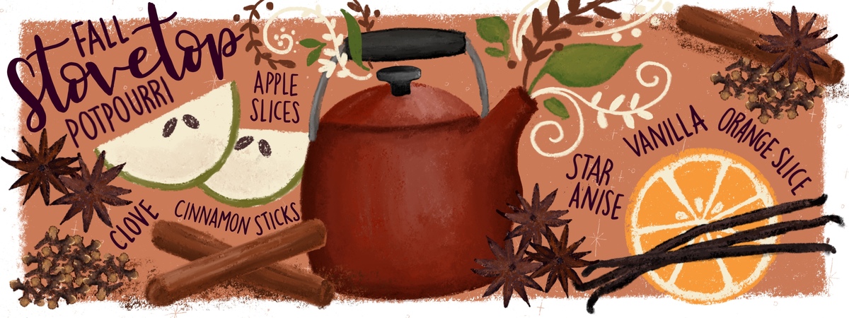 Fall Stovetop Potpourri by Allyson Wilson