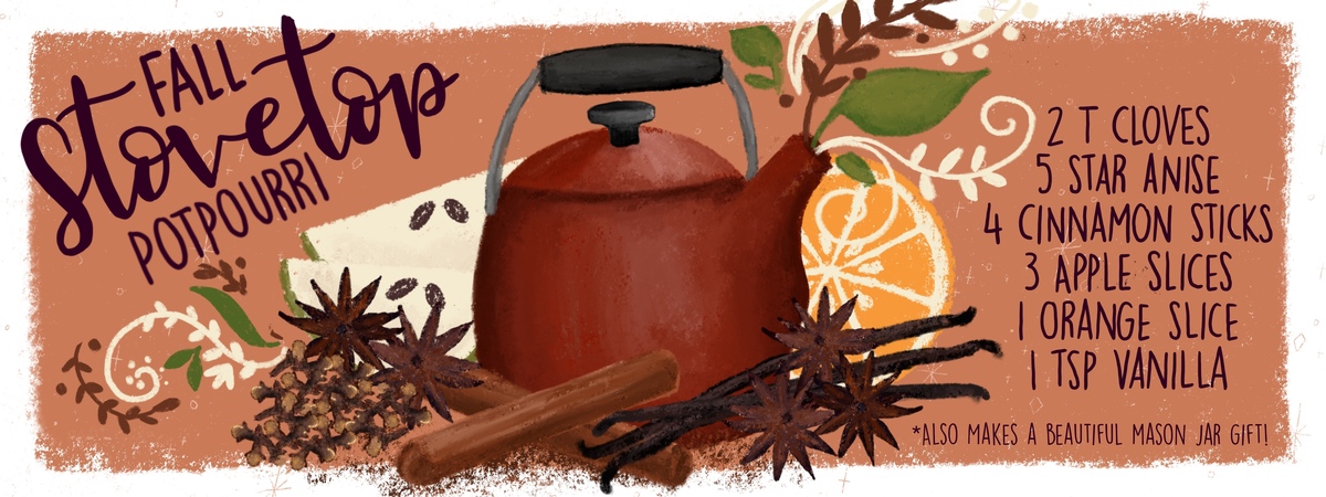 Fall Stovetop Potpourri (recipe) by Allyson Wilson