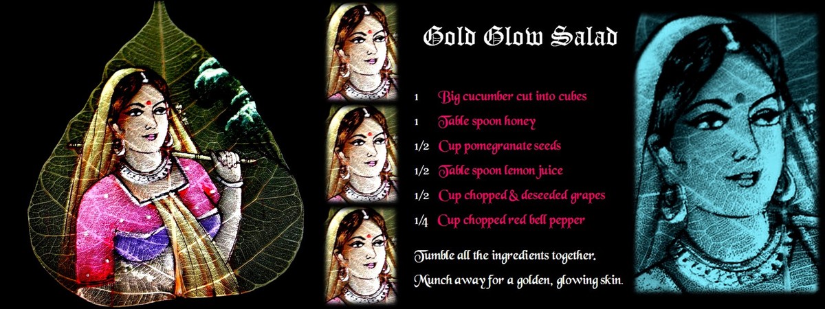 Gold Glow Salad by Preethi Khanna