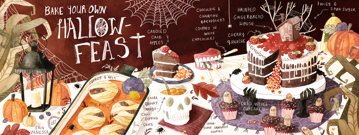 Frightfully Delicious Hallow-Feast by Erin Vanessa