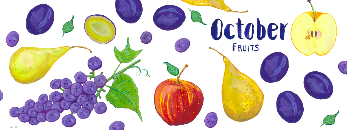 October Fruits by Caromite