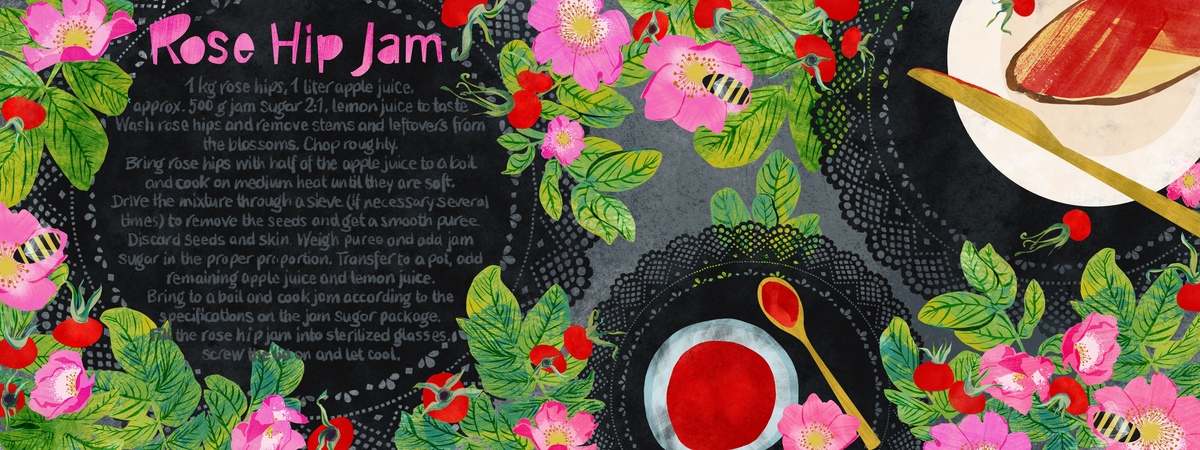 Rose Hip Jam by Cornelia Duemling