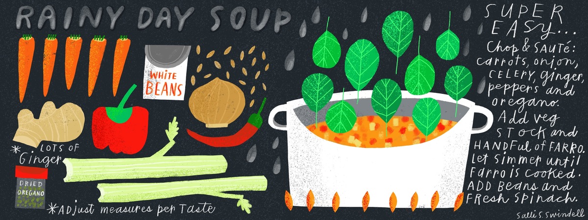 Rainy Day Soup by Salli S. Swindell